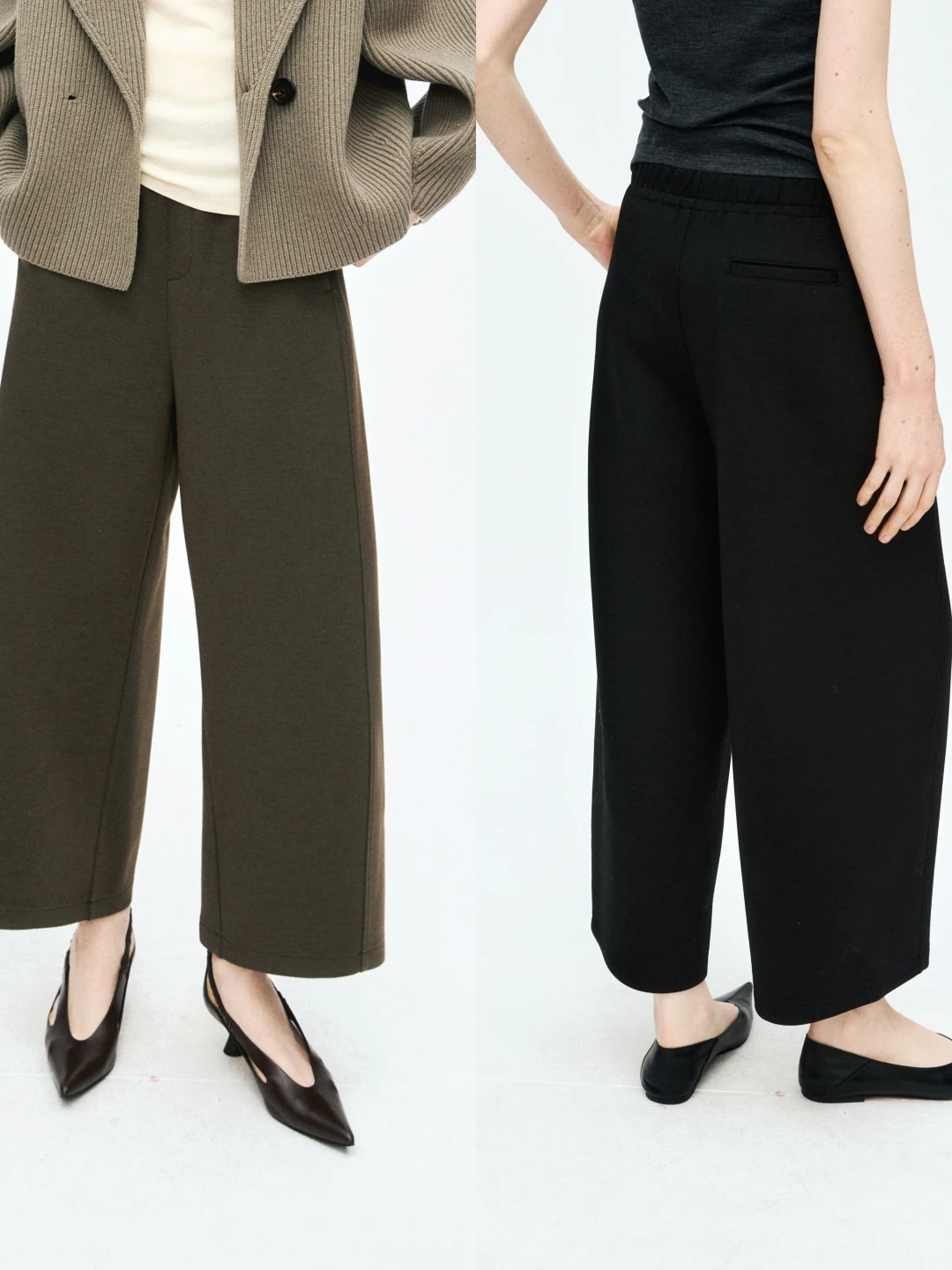 Comfortable Versatile Knitted Air Fabric Elastic Waist Lazy Balloon Nine Pants Polyester Fiber Wide Leg Pants Retro Sle Ladies
Comfortable Versatile Knitted Air Fabric Elastic Waist Lazy Balloon Nine Pants Polyester Fiber Wide Leg Pants Retro Sle Ladies