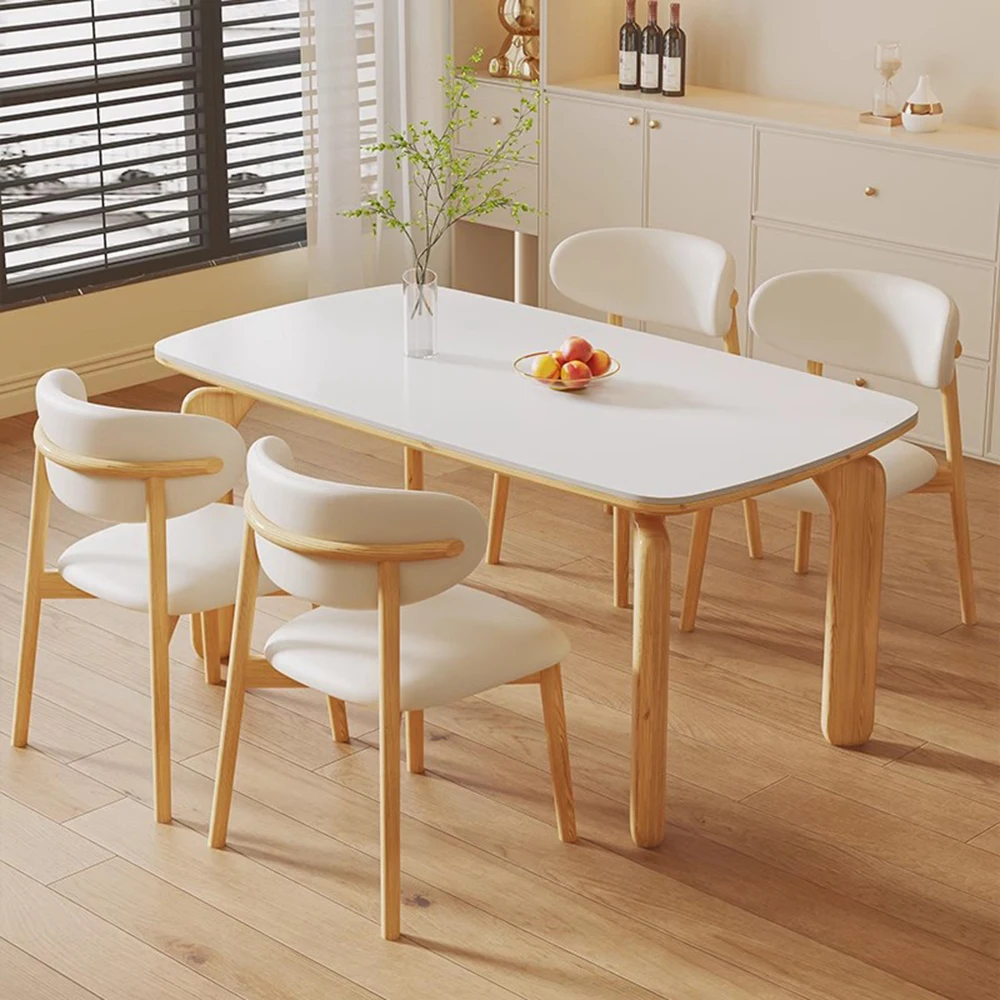 Luxury Nordic Dining Table White Rectangle Apartment Indoor Dining Table Waterproof Minimalist Mesa De Comedor Home Accessories
Luxury Nordic Dining Table White Rectangle Apartment Indoor Dining Table Waterproof Minimalist Mesa De Comedor Home Accessories