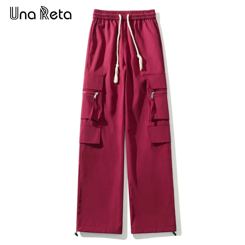 Una Reta 2024 New Man Pants Harajuku Hip Hop Multi Pocket Cargo Pants Men Fashion Elastic Waistline Sweatpants Trousers
Una Reta 2024 New Man Pants Harajuku Hip Hop Multi Pocket Cargo Pants Men Fashion Elastic Waistline Sweatpants Trousers
