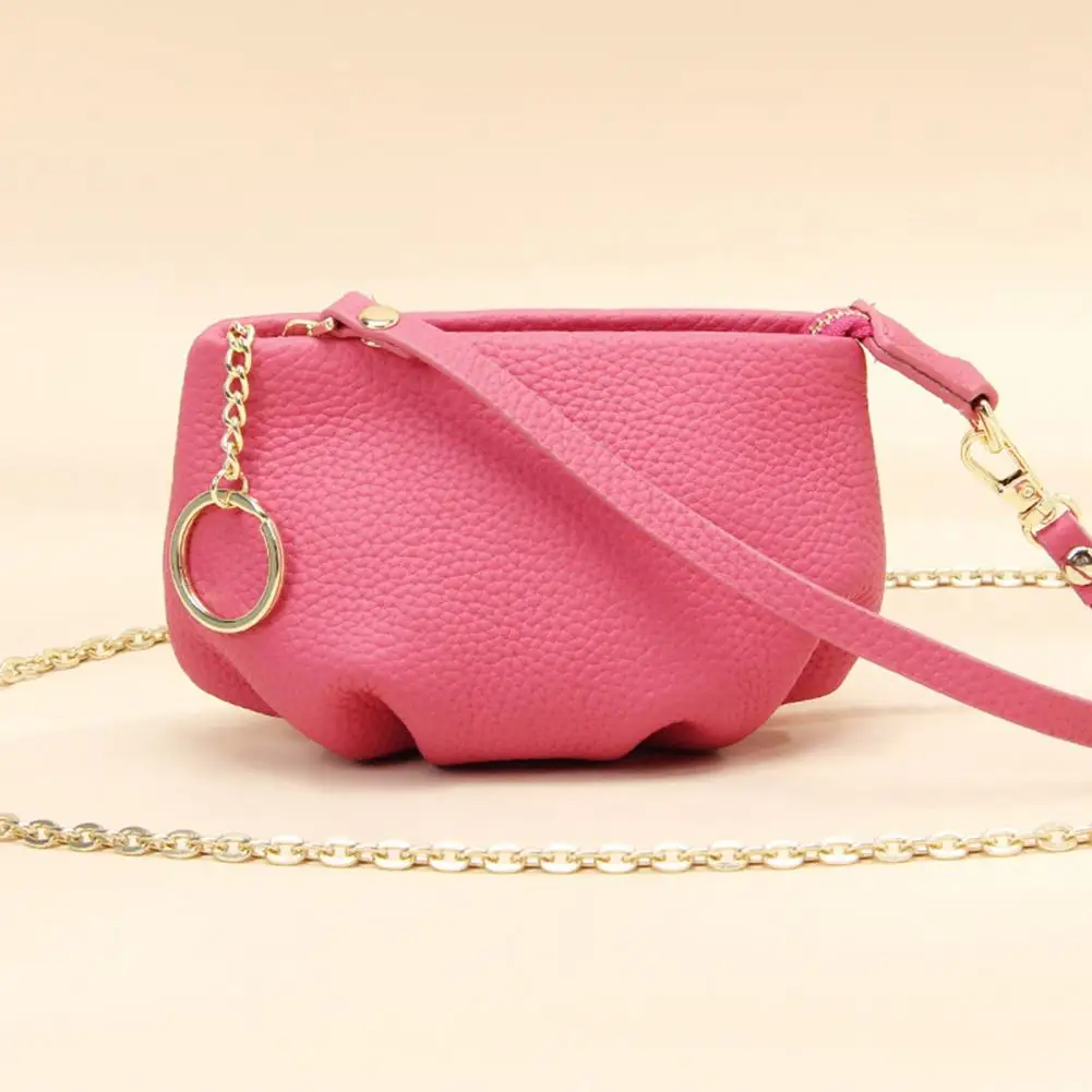 Pleated Material Storage Bag Stylish Women's Crossbody Bag with Detachable Hollow Chain Faux Leather Material for Commuting
Pleated Material Storage Bag Stylish Women's Crossbody Bag with Detachable Hollow Chain Faux Leather Material for Commuting