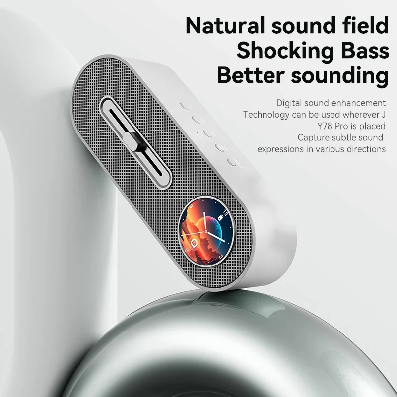 JY78Pro Smart Ai Bluetooth-динамик Настольный домашний многофункциональный будильник Погода Бас-пушка 24 часа Длительный срок службы батареи
JY78Pro Smart Ai Bluetooth-динамик Настольный домашний многофункциональный будильник Погода Бас-пушка 24 часа Длительный срок службы батареи