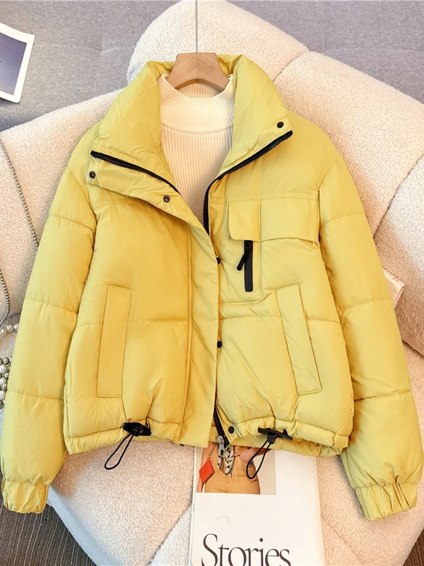 Unique Yellow Long Sve Cotton Jaet Women's plus Size Loose ort Bread Sle Coat Korean Version Commute Sle Zipper Cl...
Unique Yellow Long Sve Cotton Jaet Women's plus Size Loose ort Bread Sle Coat Korean Version Commute Sle Zipper Cl...