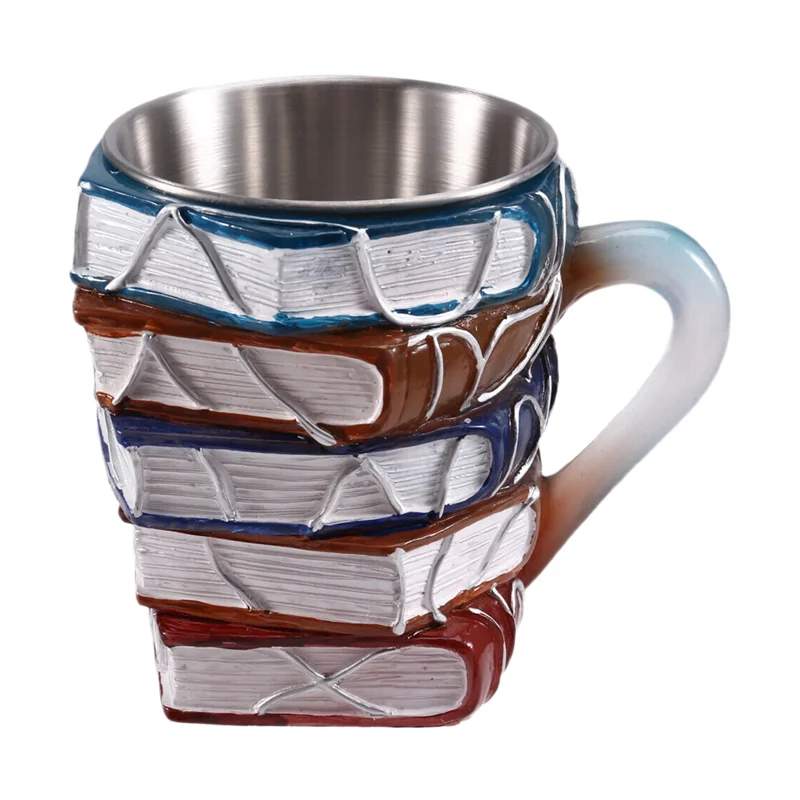 A93E-3D Book Stack Coffee Mugs Novelty 3D Painted Books Coffee Mug Collection Gifts For Book Lovers
A93E-3D Book Stack Coffee Mugs Novelty 3D Painted Books Coffee Mug Collection Gifts For Book Lovers