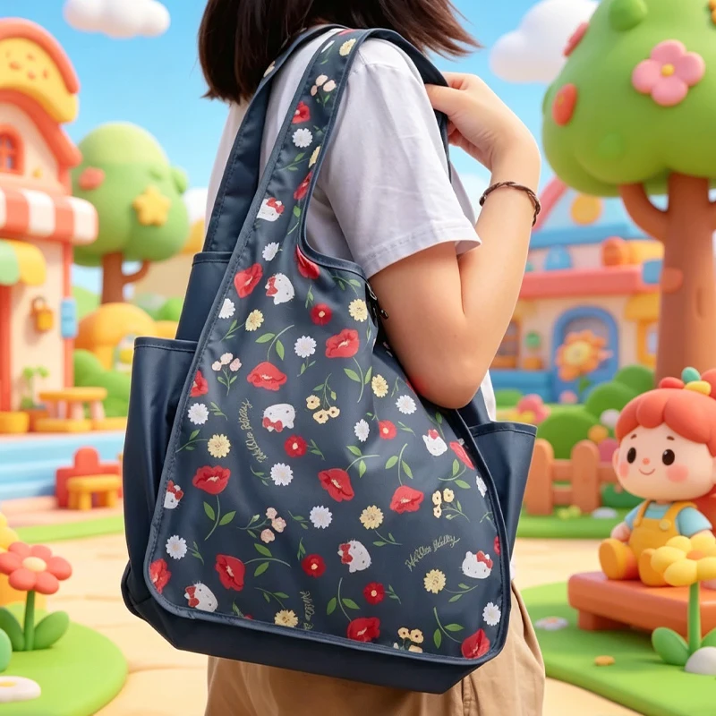 New Fold Hello Kittys Crossbody Bag Cartoon Kawaii Large Capacity Supermarket Shopping Bag Portable Storage Bag Bags for Woman
New Fold Hello Kittys Crossbody Bag Cartoon Kawaii Large Capacity Supermarket Shopping Bag Portable Storage Bag Bags for Woman