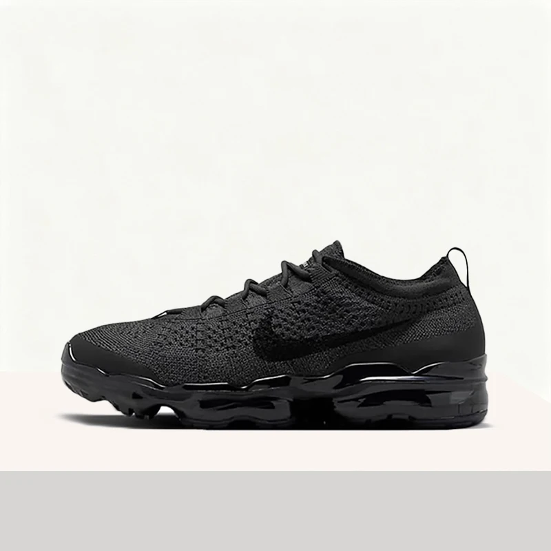 Nike Vapormax Flyknit Men's Low-Top Running Shoes - Black Round Toe Mesh Upper for Breathability and Durability DV1678-006
Nike Vapormax Flyknit Men's Low-Top Running Shoes - Black Round Toe Mesh Upper for Breathability and Durability DV1678-006