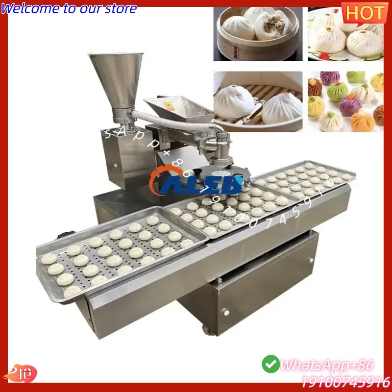 2026Hot Automatic Steamed Bun Machine with Tray Panning Baozi Making Machine with Auto Tray Arranging
2026Hot Automatic Steamed Bun Machine with Tray Panning Baozi Making Machine with Auto Tray Arranging