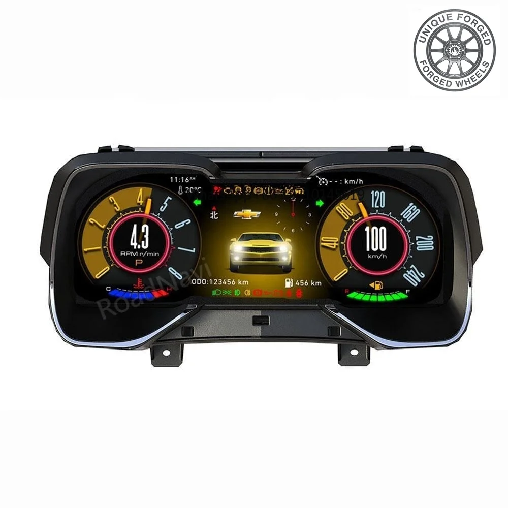 26style BC 12.3'' RoadNavi LCD Speedometer Car Instrument Cluster for Chevrolet Camaro 2010-2015 Digital Dashboard Panel
26style BC 12.3'' RoadNavi LCD Speedometer Car Instrument Cluster for Chevrolet Camaro 2010-2015 Digital Dashboard Panel