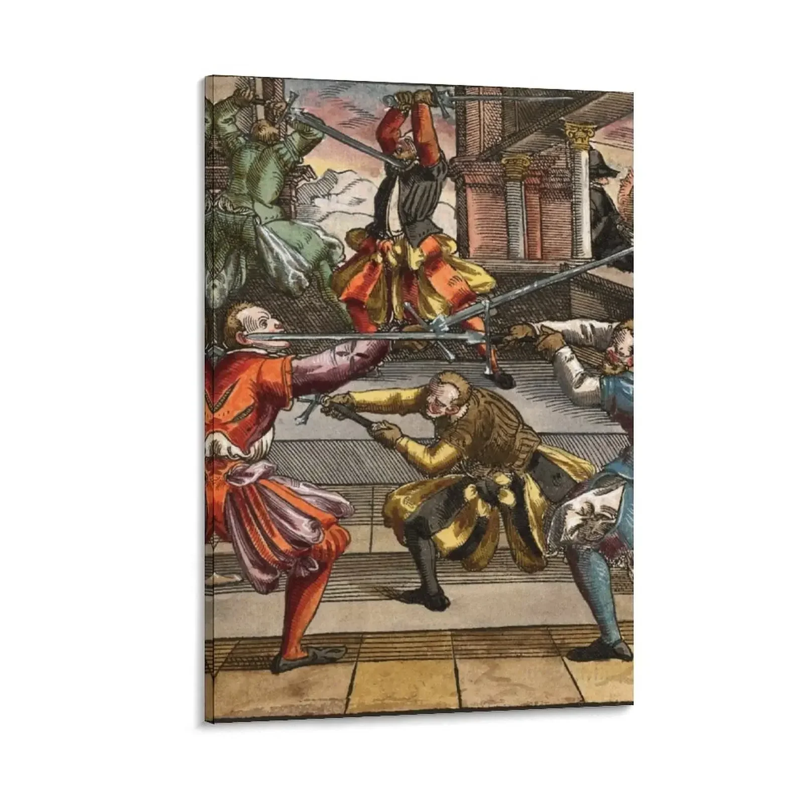 Joachim Meyer Sword Fighting Fechtschule K Canvas Painting poster anime wall decoration paintings anime room decor
Joachim Meyer Sword Fighting Fechtschule K Canvas Painting poster anime wall decoration paintings anime room decor