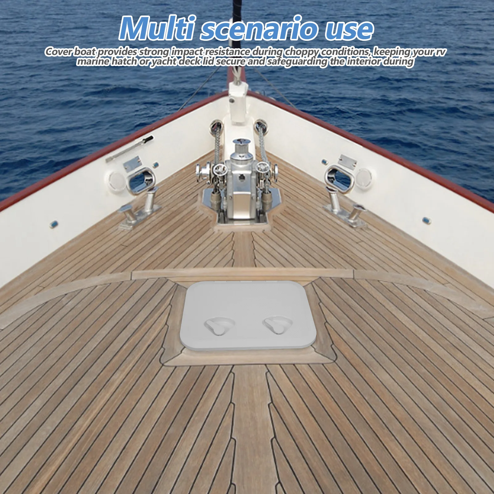 Marine Boat Deck Hatch Rectangle Cover 17x12x1.6 Waterproof Non-Slip Access Lid for Yacht Rv Kayak Storage Inspection Hatch
Marine Boat Deck Hatch Rectangle Cover 17x12x1.6 Waterproof Non-Slip Access Lid for Yacht Rv Kayak Storage Inspection Hatch