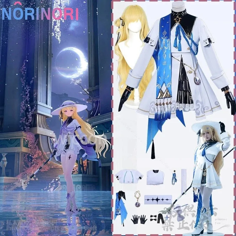 Anime Game Wuthering Waves Cosplay Phoebe Costume Noble Court Styles Blue Dress Lolita Hat Wigs For Jirai Kei Girls Customized
Anime Game Wuthering Waves Cosplay Phoebe Costume Noble Court Styles Blue Dress Lolita Hat Wigs For Jirai Kei Girls Customized