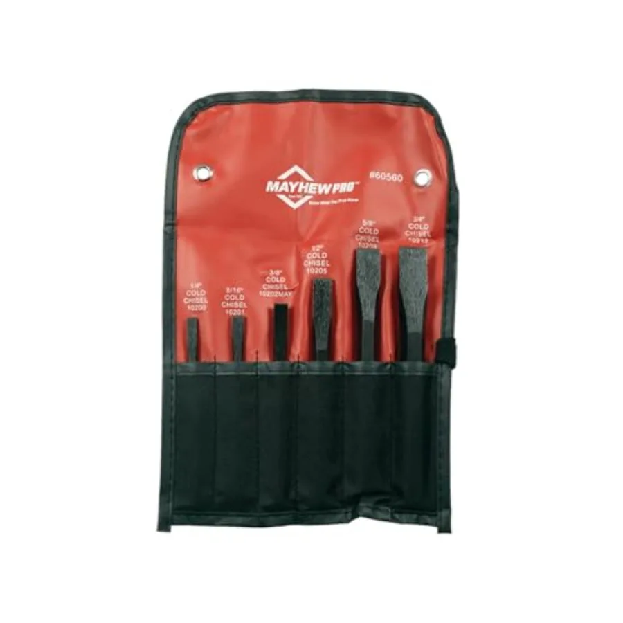 Pro 60560 Cold Chisel Kit, 6-Piece
Pro 60560 Cold Chisel Kit, 6-Piece