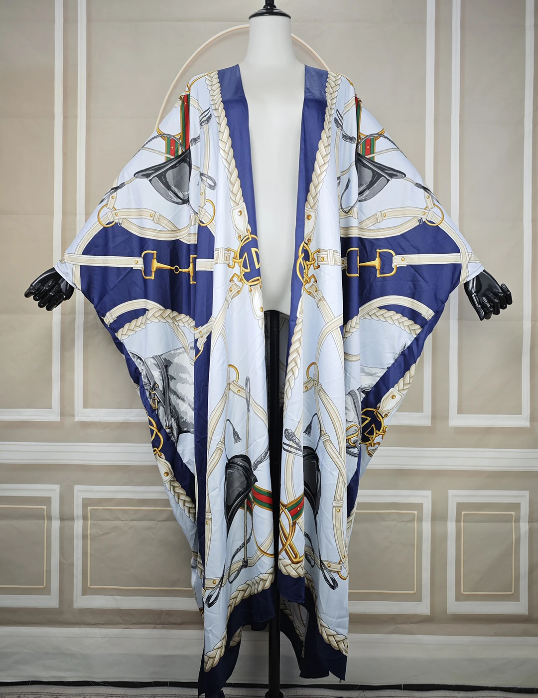 Middle East Kuwait 2025 New Fashion Boho Summer Silk Printed Loose Cardigans Oversize African Women Long Abaya For Holiday
Middle East Kuwait 2025 New Fashion Boho Summer Silk Printed Loose Cardigans Oversize African Women Long Abaya For Holiday
