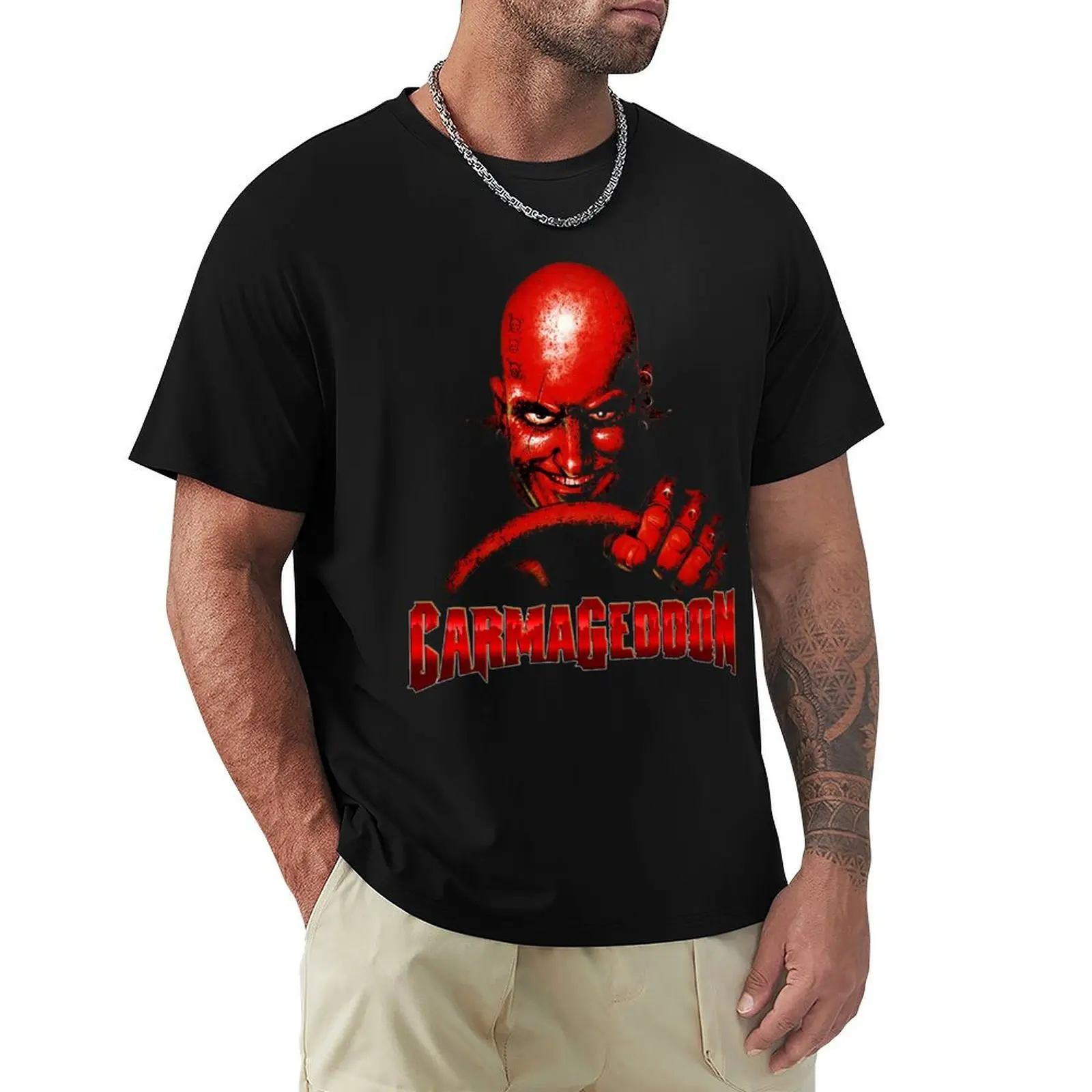 Carmageddon retro race T-Shirt valentines boutique clothes funny shirt cotton anime shirts men
Carmageddon retro race T-Shirt valentines boutique clothes funny shirt cotton anime shirts men