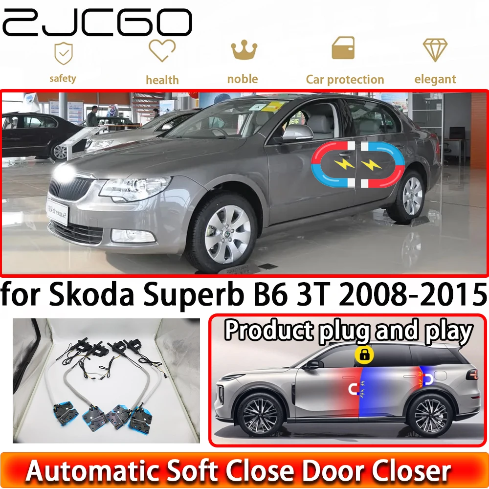 ZJCGO for Skoda Superb B6 3T 2008-2015 OEM Soft Close Door Kit Power Closing Latch System Auto Pull Door Easy Close Plug & Play
ZJCGO for Skoda Superb B6 3T 2008-2015 OEM Soft Close Door Kit Power Closing Latch System Auto Pull Door Easy Close Plug & Play