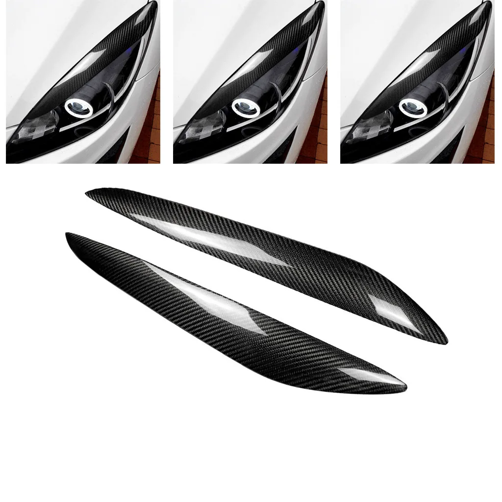 Подходит для Mazda 2010-2013, передние фары из углеродного волокна, крышка для бровей, внешние декоративные наклейки на отделку
Подходит для Mazda 2010-2013, передние фары из углеродного волокна, крышка для бровей, внешние декоративные наклейки на отделку
