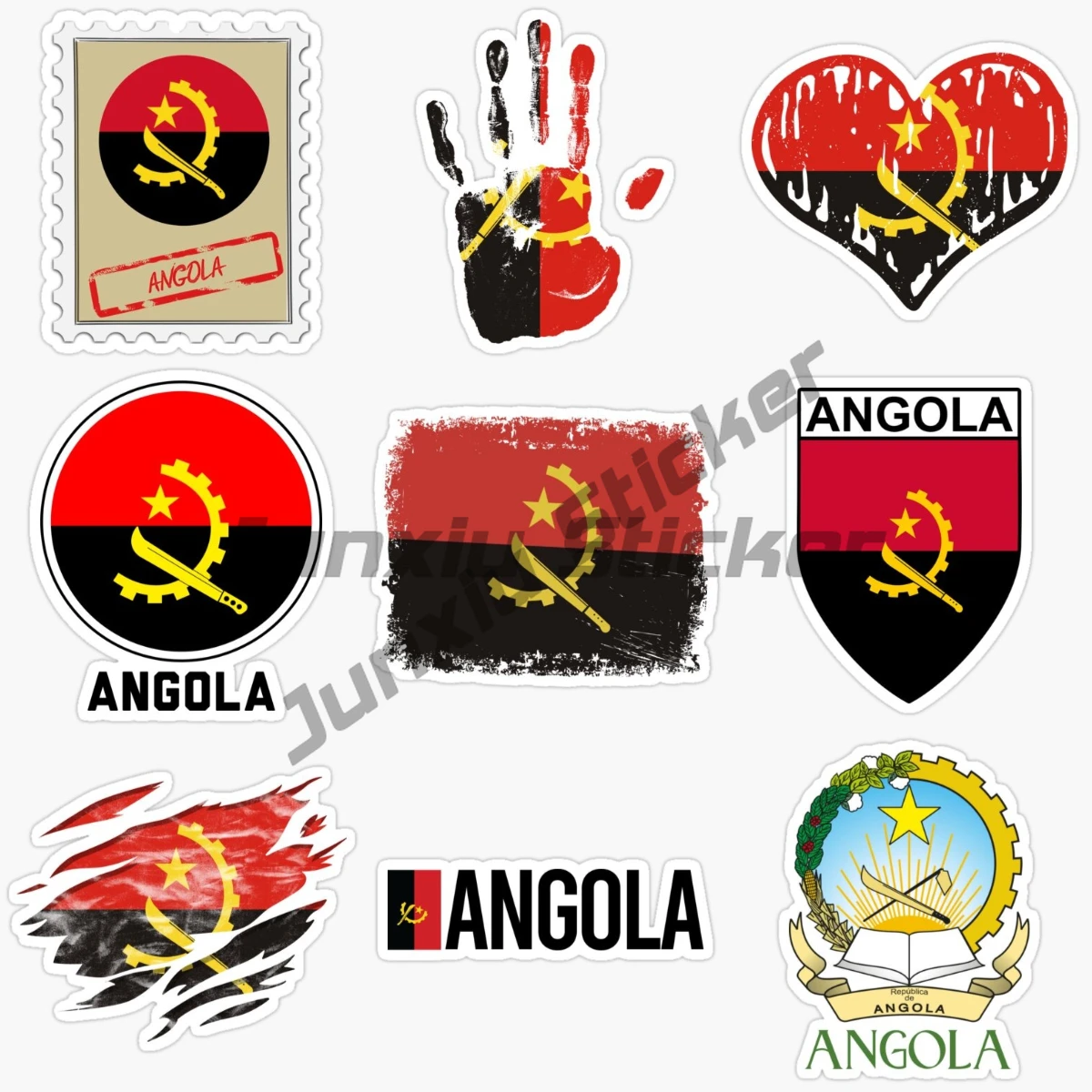 ANGOLA Flag Vinyl Self-adhesive Sticker ANGOLA Map Window Bumper Premium Car Stickers Laptop Wall Accessories
ANGOLA Flag Vinyl Self-adhesive Sticker ANGOLA Map Window Bumper Premium Car Stickers Laptop Wall Accessories