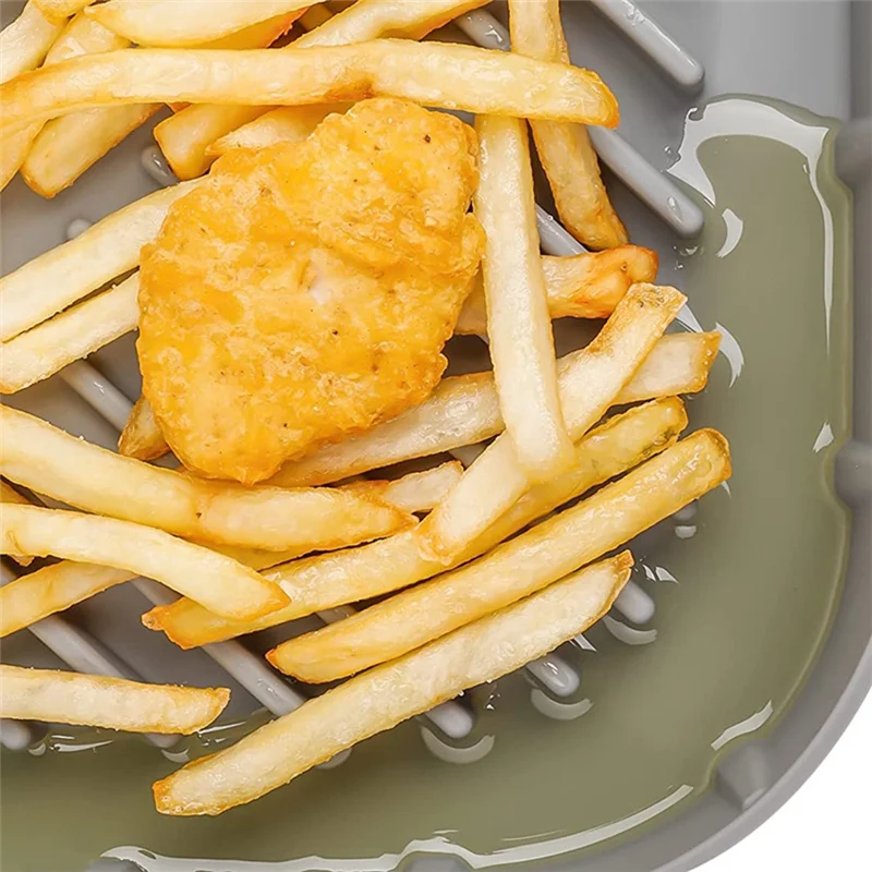 2025 Trend3pcs Air Fryer Silicone Liners Square Airfryer Liners 8.2Inch Air Fryer Pot For 4-8 QT Air Fryer Basket Accessories
2025 Trend3pcs Air Fryer Silicone Liners Square Airfryer Liners 8.2Inch Air Fryer Pot For 4-8 QT Air Fryer Basket Accessories