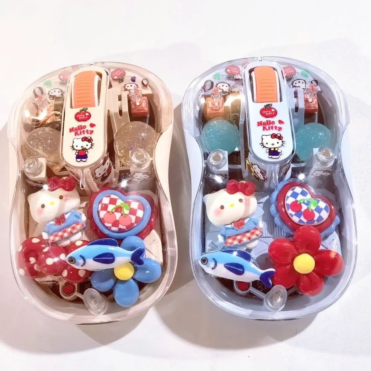 Anime Sanrio Hello Kitty Transparent Wireless Mouse Cute Kawaii DIY Decor Silent Mice for Laptop Office Daily Use Cartoon 2026
Anime Sanrio Hello Kitty Transparent Wireless Mouse Cute Kawaii DIY Decor Silent Mice for Laptop Office Daily Use Cartoon 2026