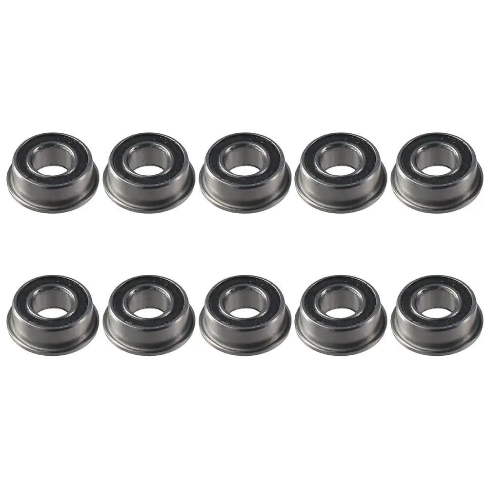 10pcs 5x10x4mm Flanged Ball Bearing Double Sealed Chrome Steel Flange Rip Bearings MF105-2RS Ball Bearings Furniture Wheel 
10pcs 5x10x4mm Flanged Ball Bearing Double Sealed Chrome Steel Flange Rip Bearings MF105-2RS Ball Bearings Furniture Wheel