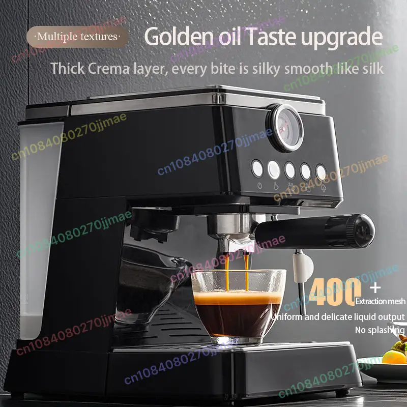 Italian Coffee Machine Household Semi-automatic Grinding High Pressure Steam Milk Foam Machine
Italian Coffee Machine Household Semi-automatic Grinding High Pressure Steam Milk Foam Machine