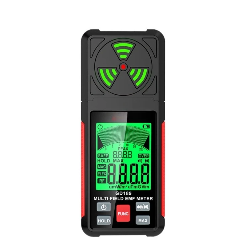 Electromagnetic radiation detector EMF detector Electric field electromagnetic wave ionizing radiation detector
Electromagnetic radiation detector EMF detector Electric field electromagnetic wave ionizing radiation detector