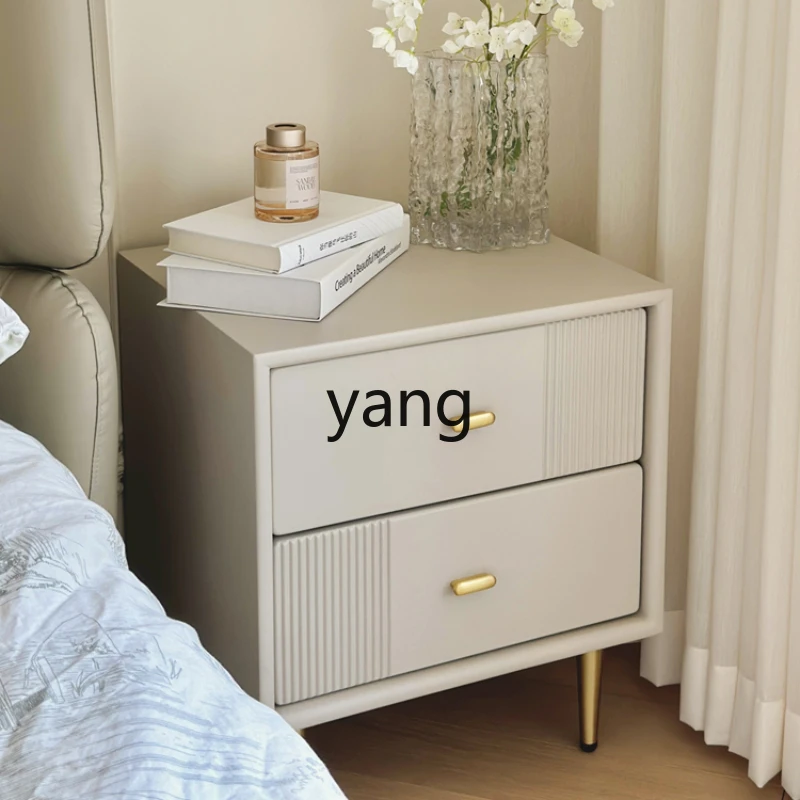Yhl Cream Style Small Apartment Bedside Table Solid Wood Modern Light Luxury High-Grade Bedroom
Yhl Cream Style Small Apartment Bedside Table Solid Wood Modern Light Luxury High-Grade Bedroom