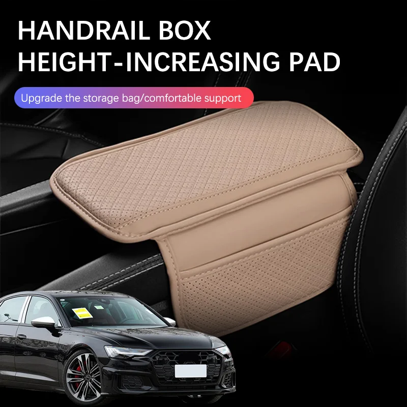 Leather Car Armrest Mat Organizer Center Console Auto Armrests Storage Bag Car Accessories For Audi S6 C8 C7 C6 C5 2013-2024
Leather Car Armrest Mat Organizer Center Console Auto Armrests Storage Bag Car Accessories For Audi S6 C8 C7 C6 C5 2013-2024
