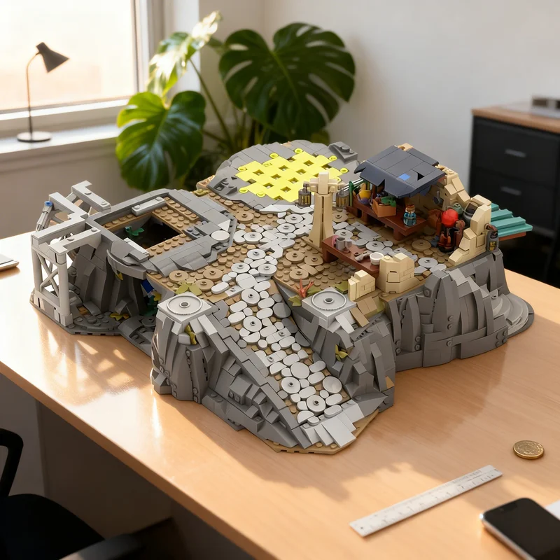 2279pcs MOC Outpost Rocky Platform Star Battle Model Building Blocks DIY Gift Creative Collectible Display Decor Premium Adult
2279pcs MOC Outpost Rocky Platform Star Battle Model Building Blocks DIY Gift Creative Collectible Display Decor Premium Adult