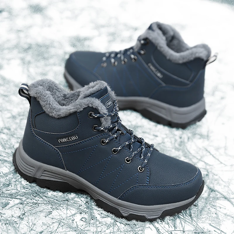 YRZL Anti Slip Winter Boots Men Waterproof Thermal Hiking Shoes Outdoor Ankle Non Slip Snow Hiking Boots for Mountain Climbing
YRZL Anti Slip Winter Boots Men Waterproof Thermal Hiking Shoes Outdoor Ankle Non Slip Snow Hiking Boots for Mountain Climbing