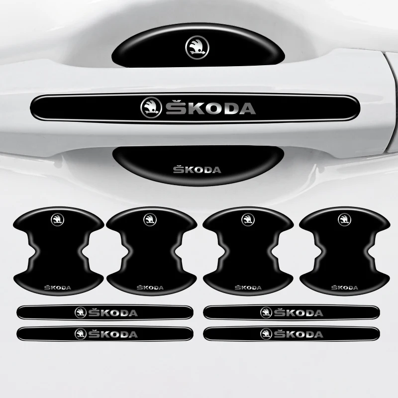 4/8Pcs Car Door Handle Protective Anti-scratch Stickers For Skoda Octavia KAMIQ KODIAQ SUPERB RAPID FABIA YETI
4/8Pcs Car Door Handle Protective Anti-scratch Stickers For Skoda Octavia KAMIQ KODIAQ SUPERB RAPID FABIA YETI