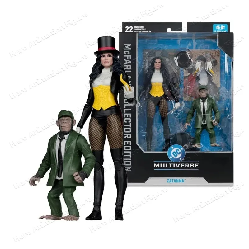 In Stock McFarlane Toys Zatanna 18cm Action Figure Collector's Edition Gold Label DC Multiverse Zatanna Model Doll
In Stock McFarlane Toys Zatanna 18cm Action Figure Collector's Edition Gold Label DC Multiverse Zatanna Model Doll