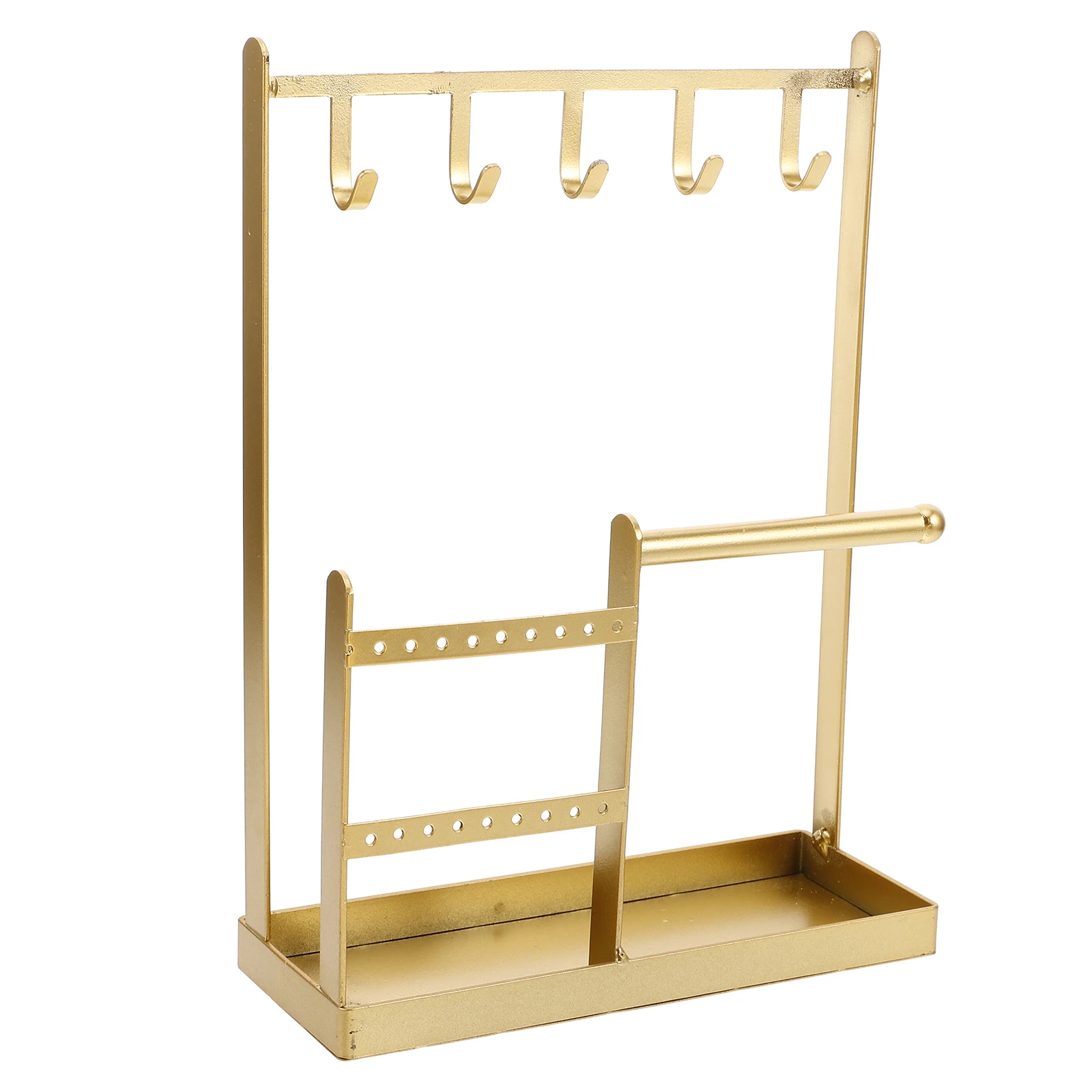 Jewelry Display Stand Organizer Iron Material Space Saving For Necklaces Bracelets Earrings Storage Decorative Stand
Jewelry Display Stand Organizer Iron Material Space Saving For Necklaces Bracelets Earrings Storage Decorative Stand