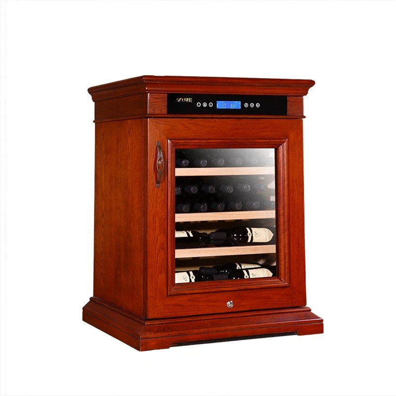 Solid wood wine cabinet Modern solid wood art display cabinet European constant temperature and humidity red wine cabinet
Solid wood wine cabinet Modern solid wood art display cabinet European constant temperature and humidity red wine cabinet