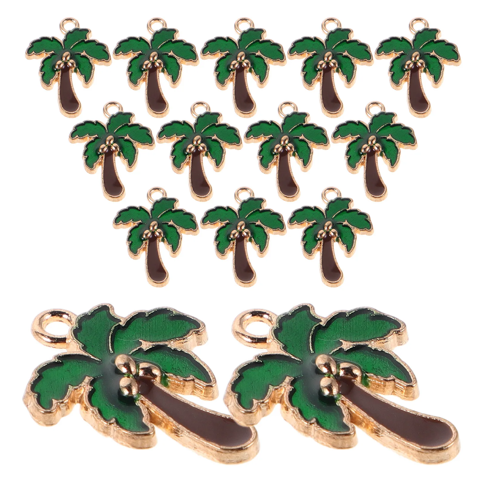 80Pcs Hawaiian Themed Tropical Charms Coconut Tree Alloy Pendants Necklace Earrings Bracelet Keychain DIY Tropical Charms
80Pcs Hawaiian Themed Tropical Charms Coconut Tree Alloy Pendants Necklace Earrings Bracelet Keychain DIY Tropical Charms