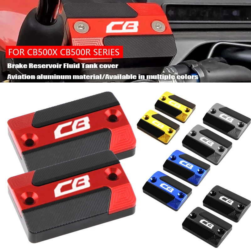 For CB500F CB500X CBR500R CB 500F 500X 2013-2020 Motorcycle CNC Front Brake Fluid Reservoir Cover Oil Tank Cap
For CB500F CB500X CBR500R CB 500F 500X 2013-2020 Motorcycle CNC Front Brake Fluid Reservoir Cover Oil Tank Cap