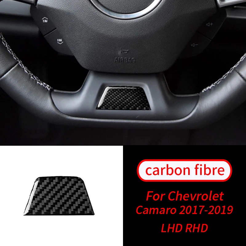 For Chevrolet Camaro 2017-2019 Real Carbon Fiber Steering Wheel Chin Sticker Trim Car Interior Accessories Car Interior Supplies
For Chevrolet Camaro 2017-2019 Real Carbon Fiber Steering Wheel Chin Sticker Trim Car Interior Accessories Car Interior Supplies