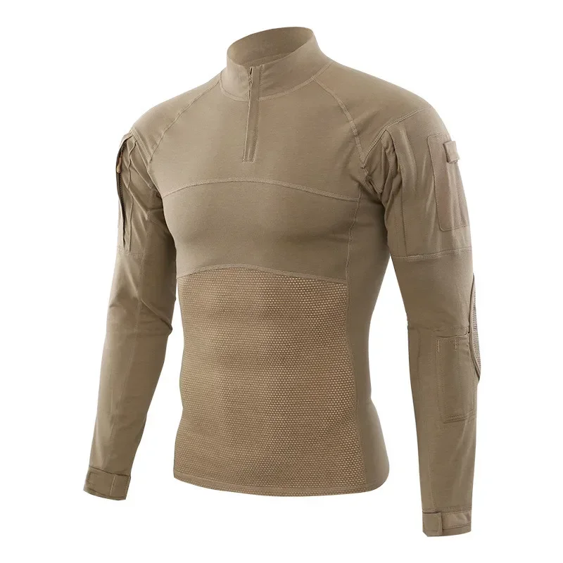 Hunting Tactical Hiking Shirt Assault Clothing Tatico Tops Elastic Long Sleeve T-shirt Camouflage Hunting Fishing Shirts
Hunting Tactical Hiking Shirt Assault Clothing Tatico Tops Elastic Long Sleeve T-shirt Camouflage Hunting Fishing Shirts