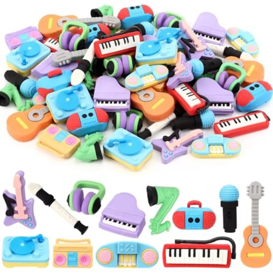 24 Pcs 3D Mini Erasers Cute Pencil Erasers Fun Take Apart Musical Puzzle Eraser Bulk for Classroom Prizes Gts Supplies Back to
24 Pcs 3D Mini Erasers Cute Pencil Erasers Fun Take Apart Musical Puzzle Eraser Bulk for Classroom Prizes Gts Supplies Back to