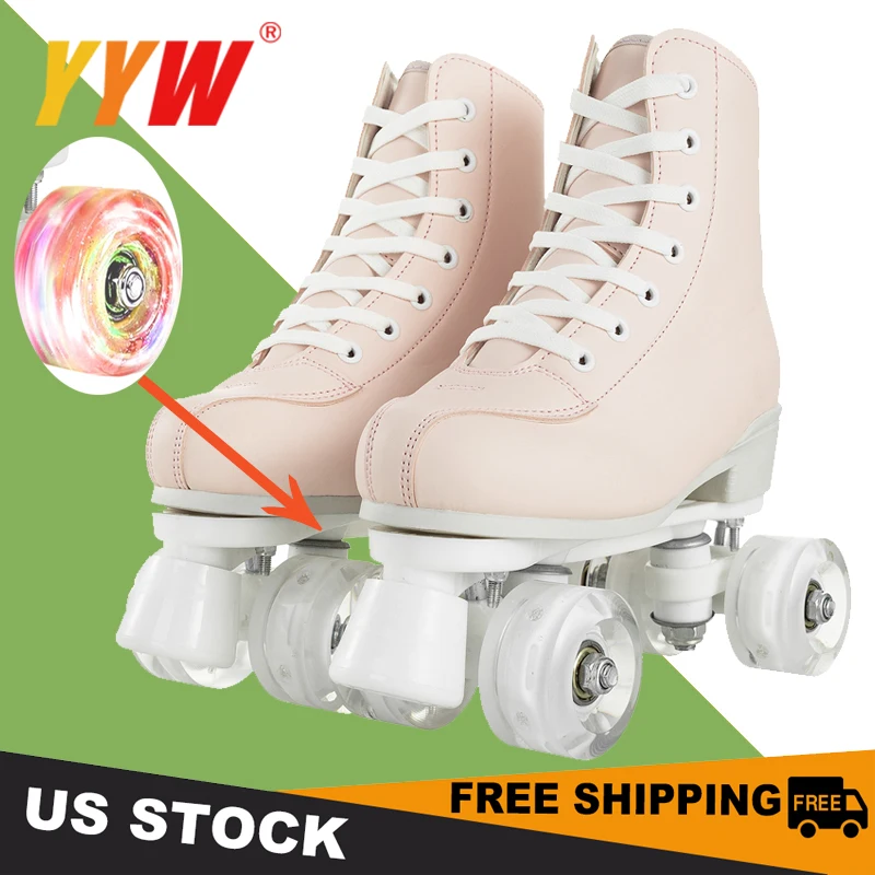 Размер 32-40, четырехколесные роликовые коньки для взрослых и женщин, мигающие 4-колесные туфли для скейтбординга, детские кроссовки для тренировок на открытом воздухе для девочек-початковщиков 
Размер 32-40, четырехколесные роликовые коньки для взрослых и женщин, мигающие 4-колесные туфли для скейтбординга, детские кроссовки для тренировок на открытом воздухе для девочек-початковщиков