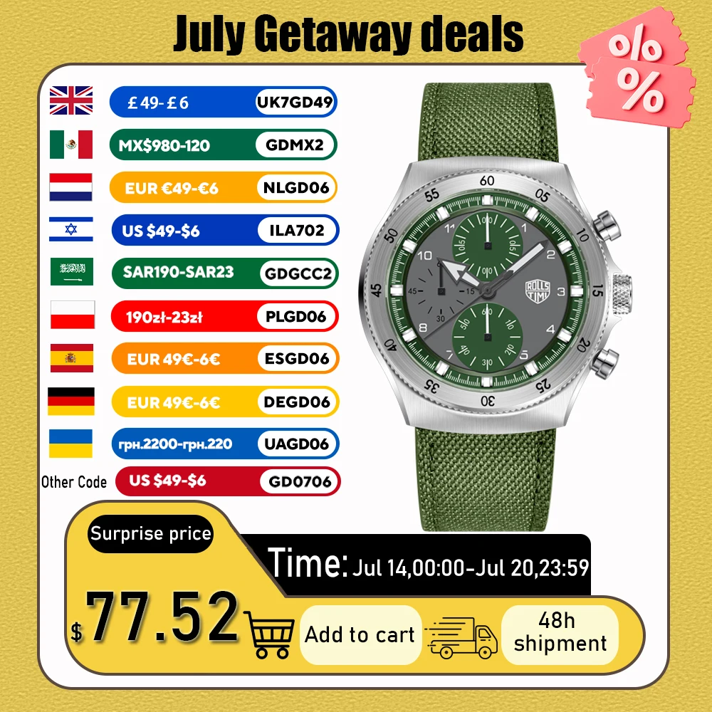 2025 new watch men's Rollstimi watch fashion quartz nylon men's watch light luxury stainless steel sapphire waterproof luminous
2025 new watch men's Rollstimi watch fashion quartz nylon men's watch light luxury stainless steel sapphire waterproof luminous