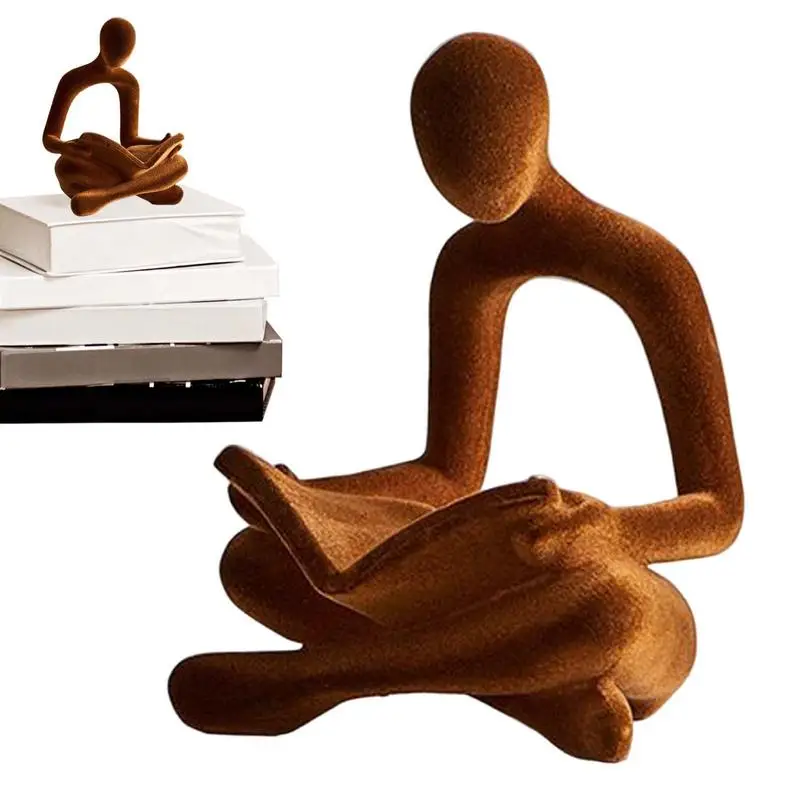 Скульптура для чтения, декор, статуя для чтения, флок, коллекционные фигурки, украшения для дома, современная скульптура, стол для искусства и рукоделия
Скульптура для чтения, декор, статуя для чтения, флок, коллекционные фигурки, украшения для дома, современная скульптура, стол для искусства и рукоделия