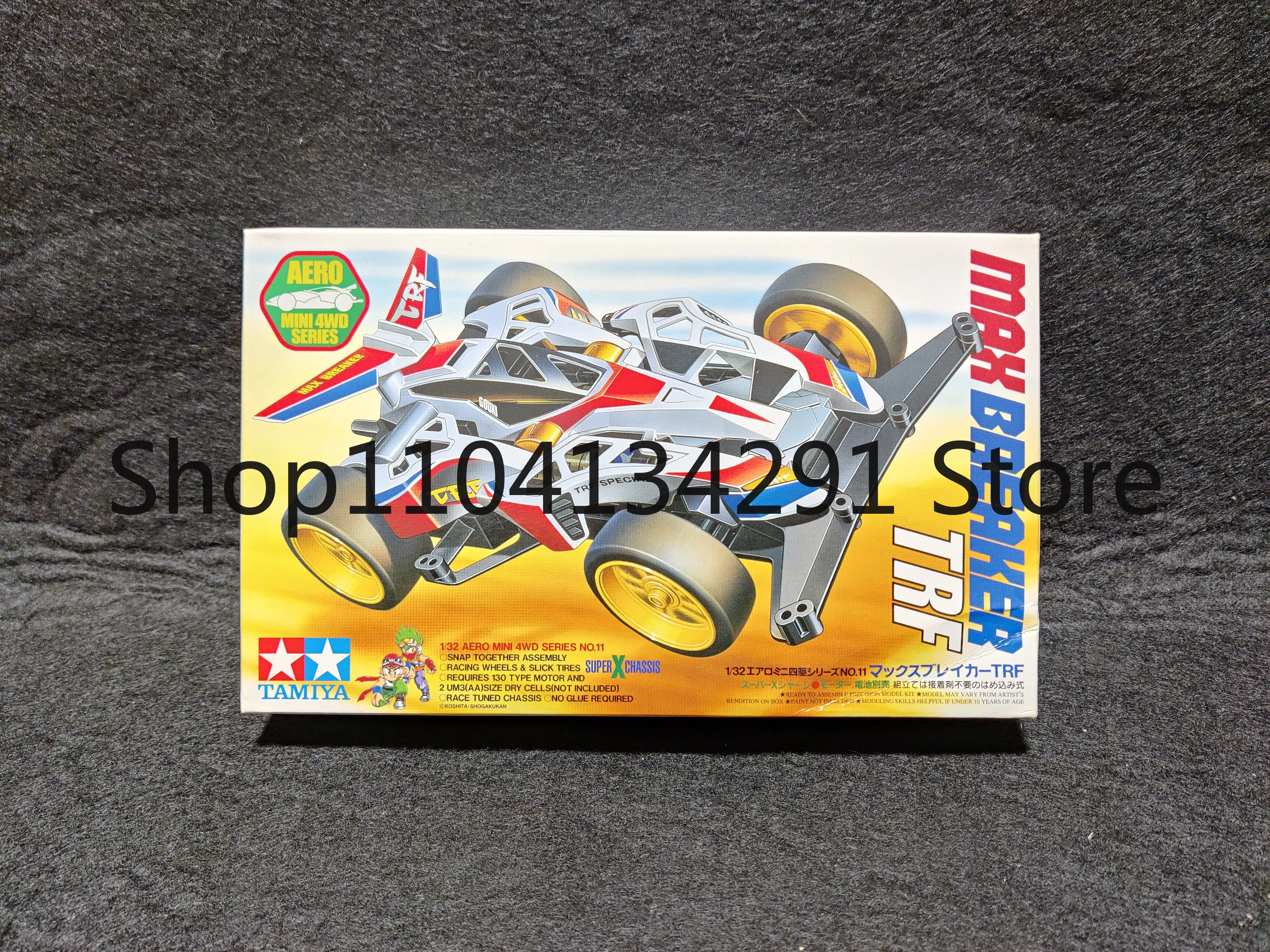 Original Tamiya 19611 Max Speed TRF, Unopened, Tin-plated, Openwork Body, Box Shows Wear, 4WD Brothers, Toy, Model
Original Tamiya 19611 Max Speed TRF, Unopened, Tin-plated, Openwork Body, Box Shows Wear, 4WD Brothers, Toy, Model