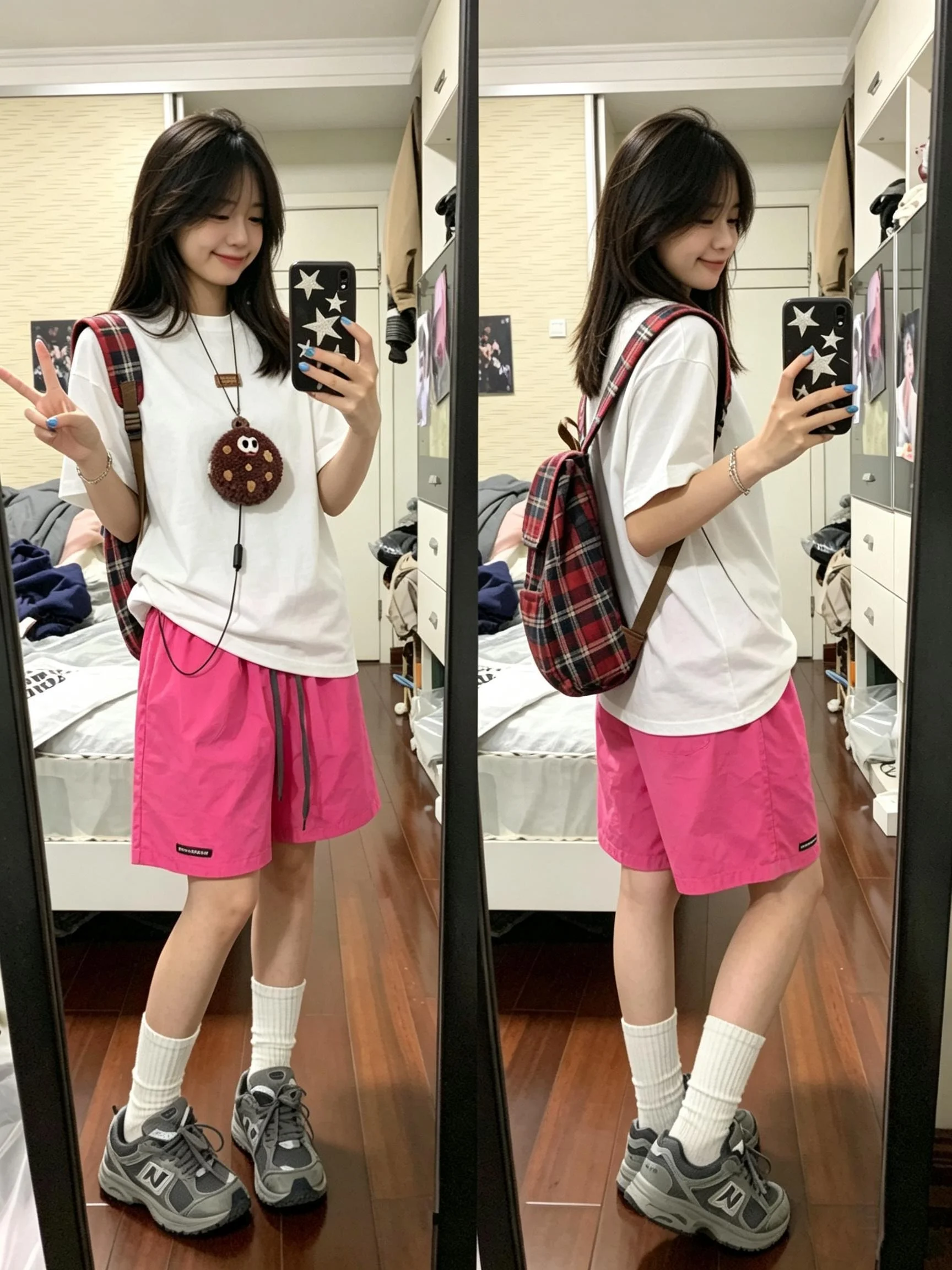 High Waist Dopaamine Pink Quick Dry Workwear Shorts Women Summer A-Line American Sport Island Beach Five-Quarter Pants
High Waist Dopaamine Pink Quick Dry Workwear Shorts Women Summer A-Line American Sport Island Beach Five-Quarter Pants