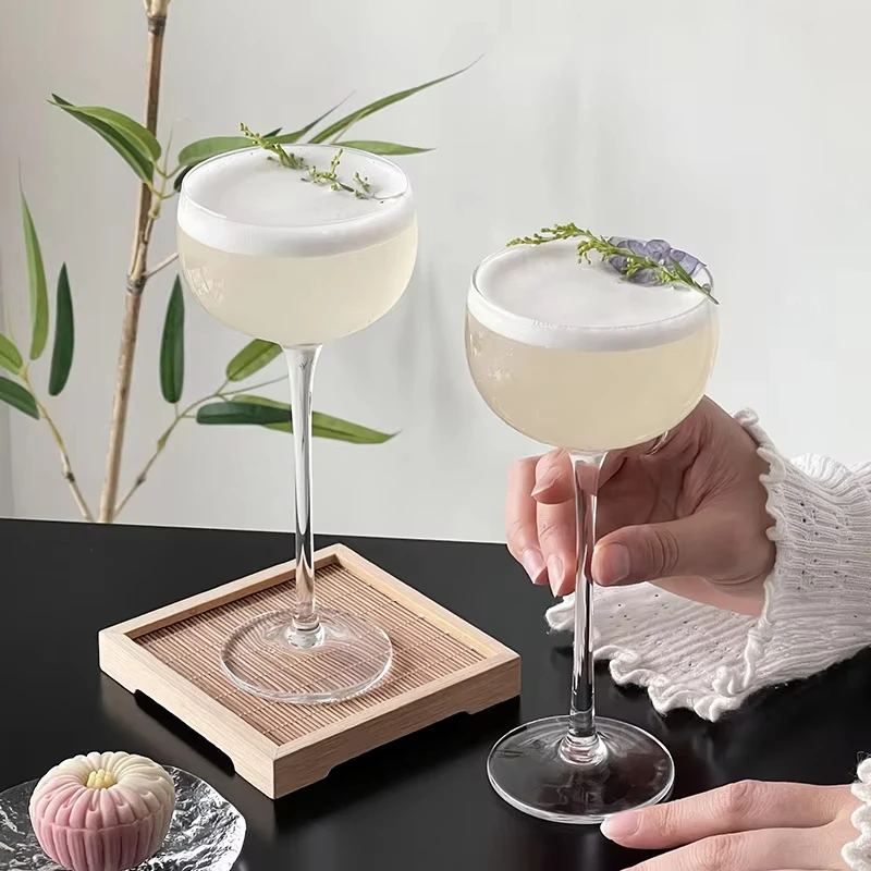 Japanese Handmade Cocktail Martini Glasses Slightly Tipsy Wine Glasses Crystal Tower Cups Goblets Tea Wine Glasses
Japanese Handmade Cocktail Martini Glasses Slightly Tipsy Wine Glasses Crystal Tower Cups Goblets Tea Wine Glasses