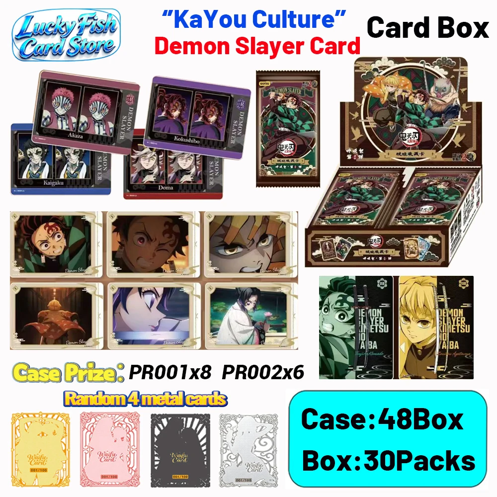 Wholesale 2026 New Kayou Creative Studio Demon Slayer Cards Infinite City Movie Dawn Collection Card Children Toys Birthday Gift
Wholesale 2026 New Kayou Creative Studio Demon Slayer Cards Infinite City Movie Dawn Collection Card Children Toys Birthday Gift