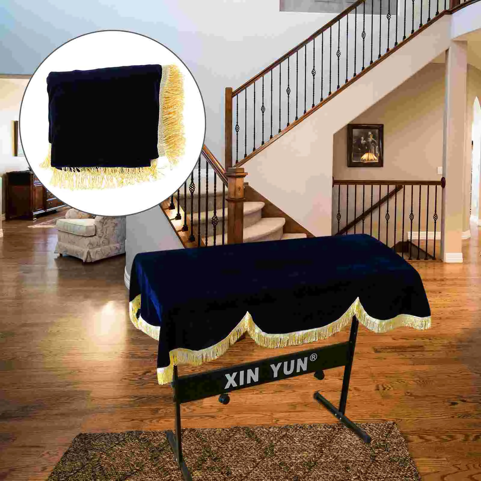 Desktop Piano Cover Laptop Stand Ergonomic Golden Velvet Sticker Electric Protector
Desktop Piano Cover Laptop Stand Ergonomic Golden Velvet Sticker Electric Protector