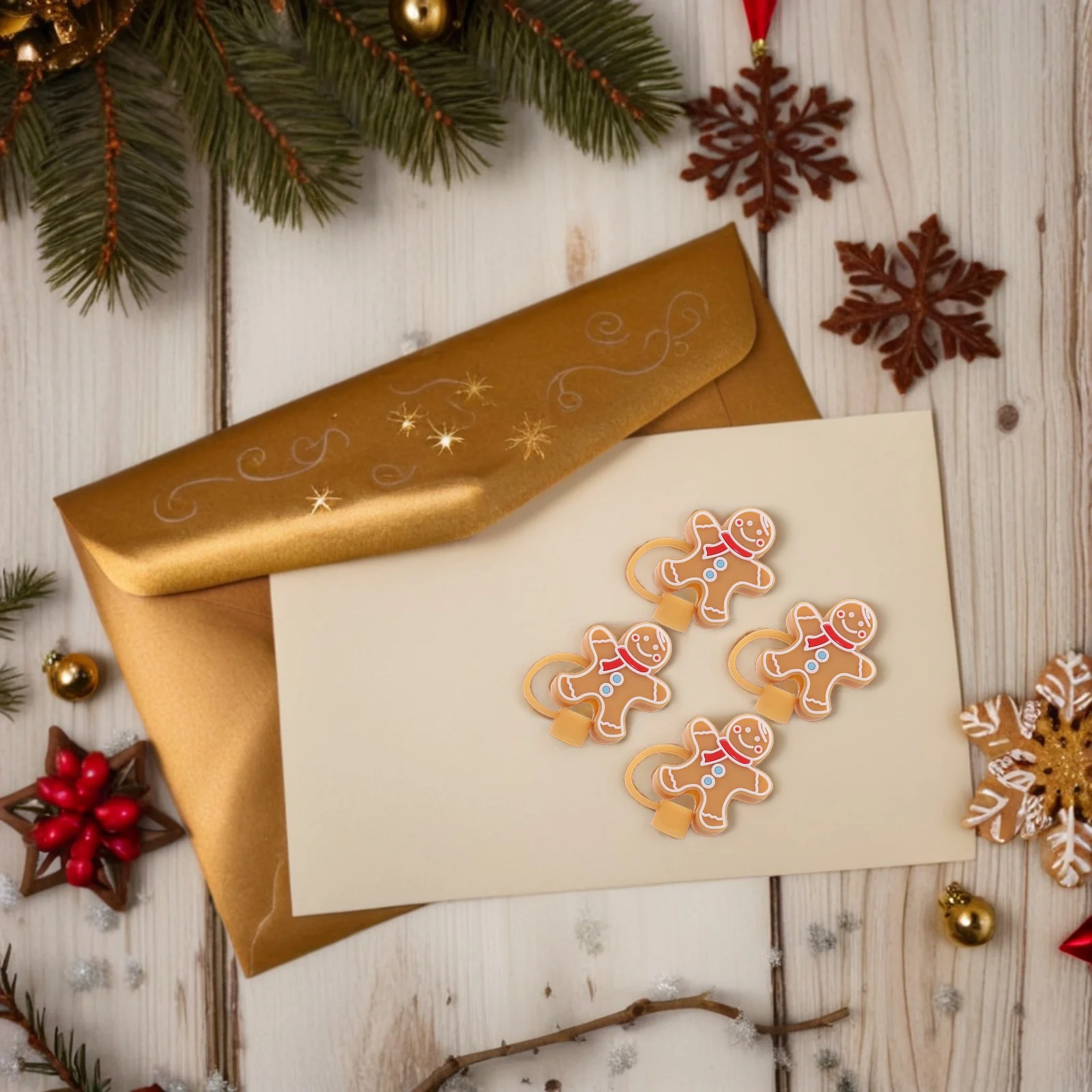 4Pcs Silicone Straw Caps Cute Christmas Style Reusable Drinking Straw Plugs Easy Attach Remove Protective Covers
4Pcs Silicone Straw Caps Cute Christmas Style Reusable Drinking Straw Plugs Easy Attach Remove Protective Covers