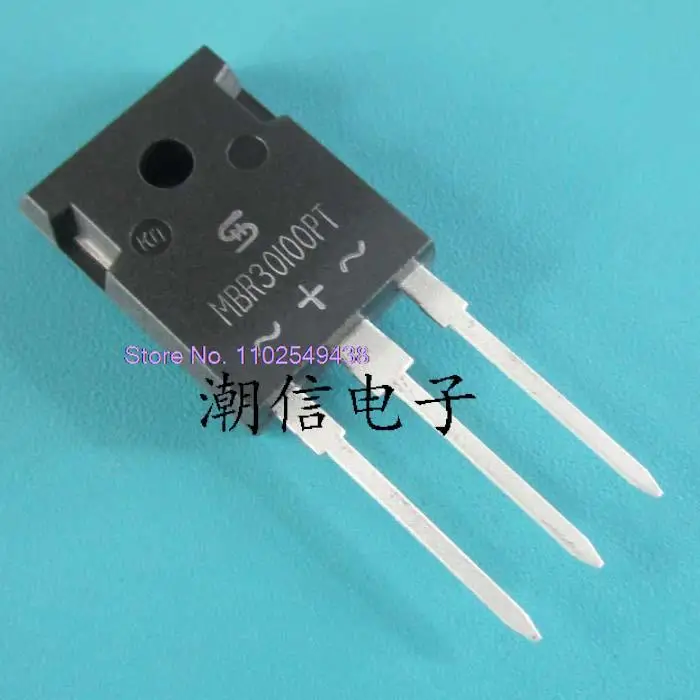 10PCS/LOT MBR30100PT 30A 100V in stock
10PCS/LOT MBR30100PT 30A 100V in stock