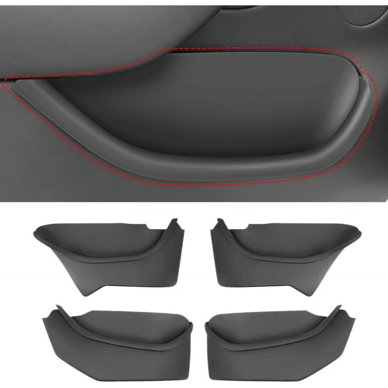 For Tesla Model Y Juniper 2025 2026 Door Pocket Liner Storage Organizer Set 4PCS Full Cover TPE Tray Mats Waterproof Anti Scratc
For Tesla Model Y Juniper 2025 2026 Door Pocket Liner Storage Organizer Set 4PCS Full Cover TPE Tray Mats Waterproof Anti Scratc
