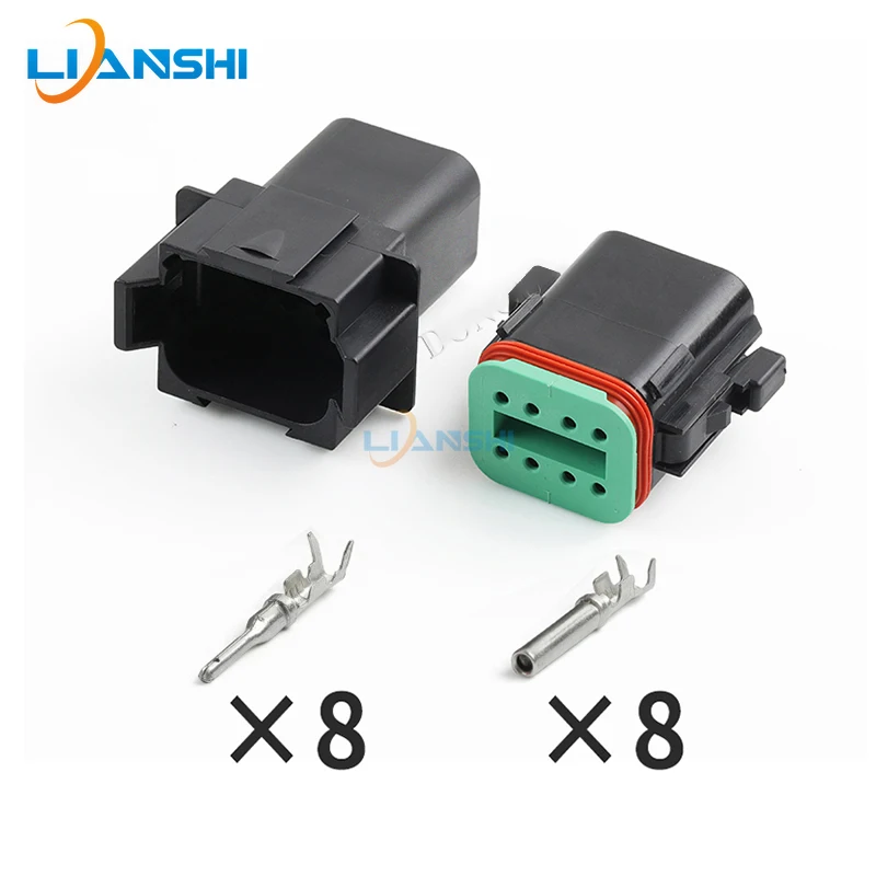 DT04-08PA-CE02 DT06-08SA-CE10 Car 8-Hole Waterproof Connector Small Hole Sealed Blocking Wire Harness Plug with Terminal
DT04-08PA-CE02 DT06-08SA-CE10 Car 8-Hole Waterproof Connector Small Hole Sealed Blocking Wire Harness Plug with Terminal